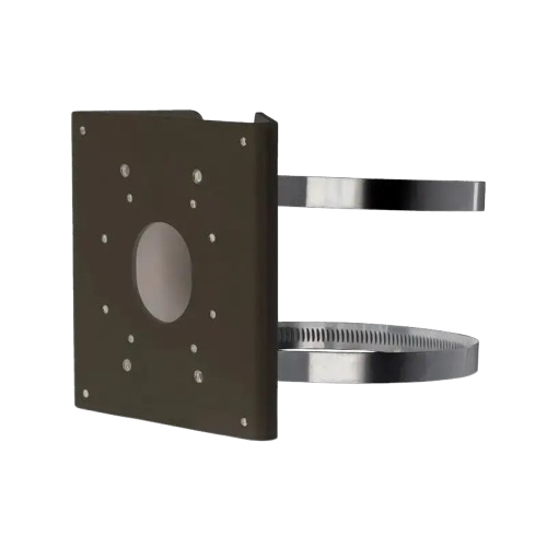 Support noir pour poteau – PFA156-B