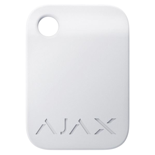 Badge Ajax Tag blanc (lot de 100) – 23530.90.WH