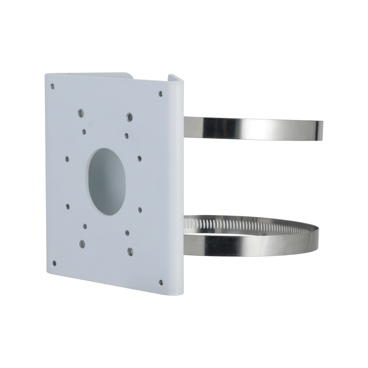 Support montage poteau blanc DAHUA – PFA156