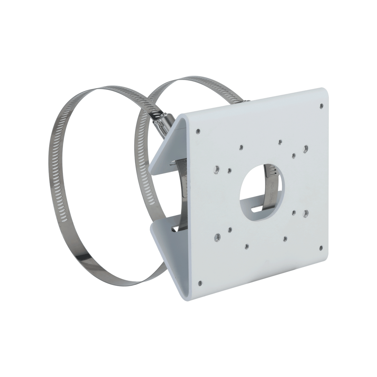 Support montage poteau blanc DAHUA – PFA156